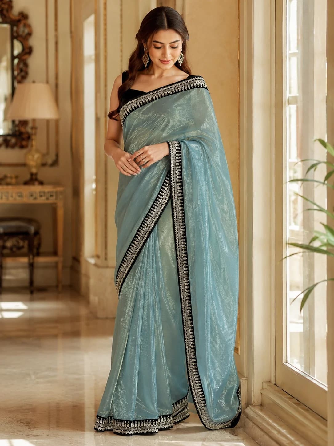 Twil Net Saree — image 1